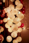 Cotton Ball Christmas Lighting