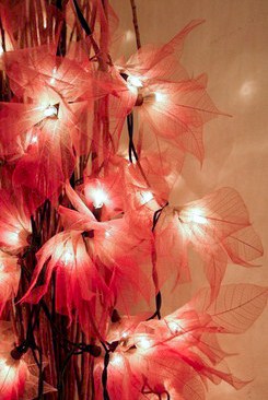 Cotton Ball Christmas Lighting